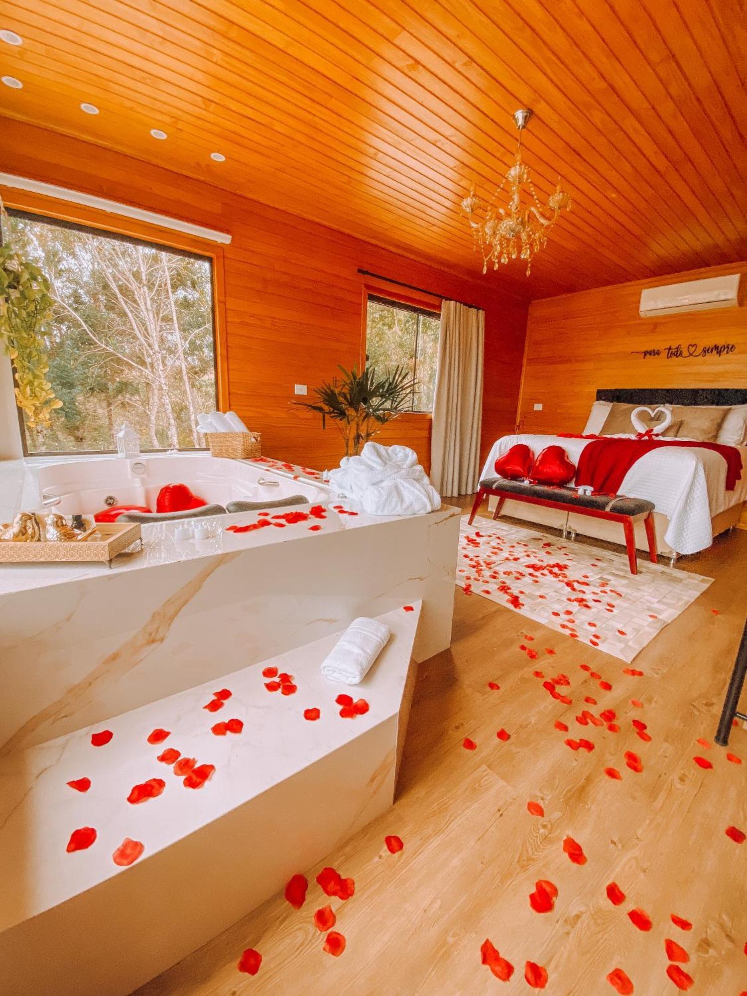 Cabana Romantica Na Serra Com Hidro, Lareira, Lagos E Trilhas Villa Bom Retiro  Ngoại thất bức ảnh